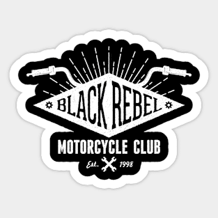 BRMC Handles Banner White Sticker